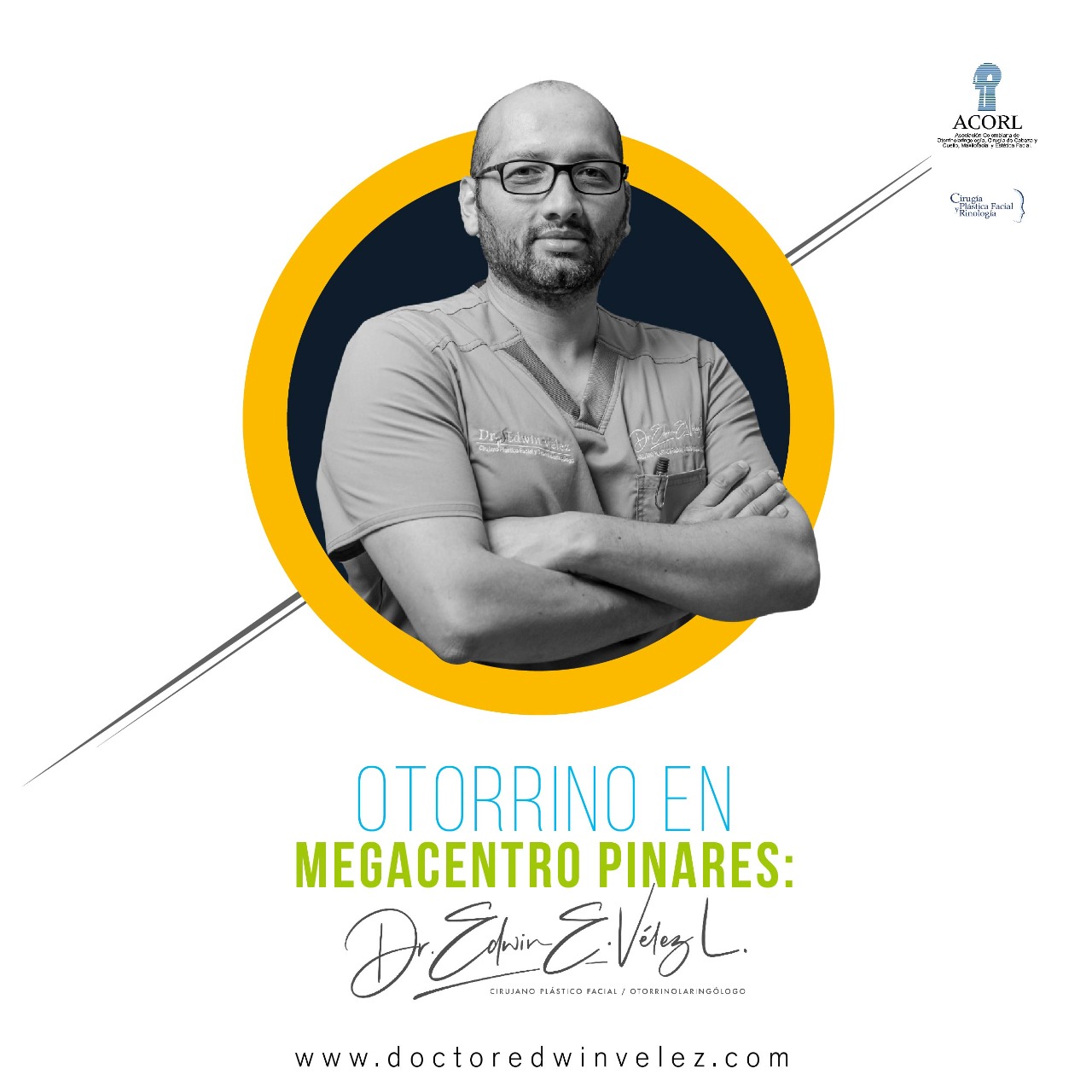 Otorrino en Megacentro Pinares Edwin Vélez Doctor Edwin Vélez
